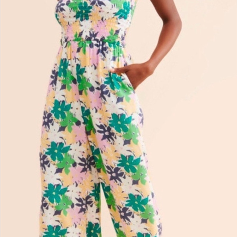 Floral Print Jumpsuit